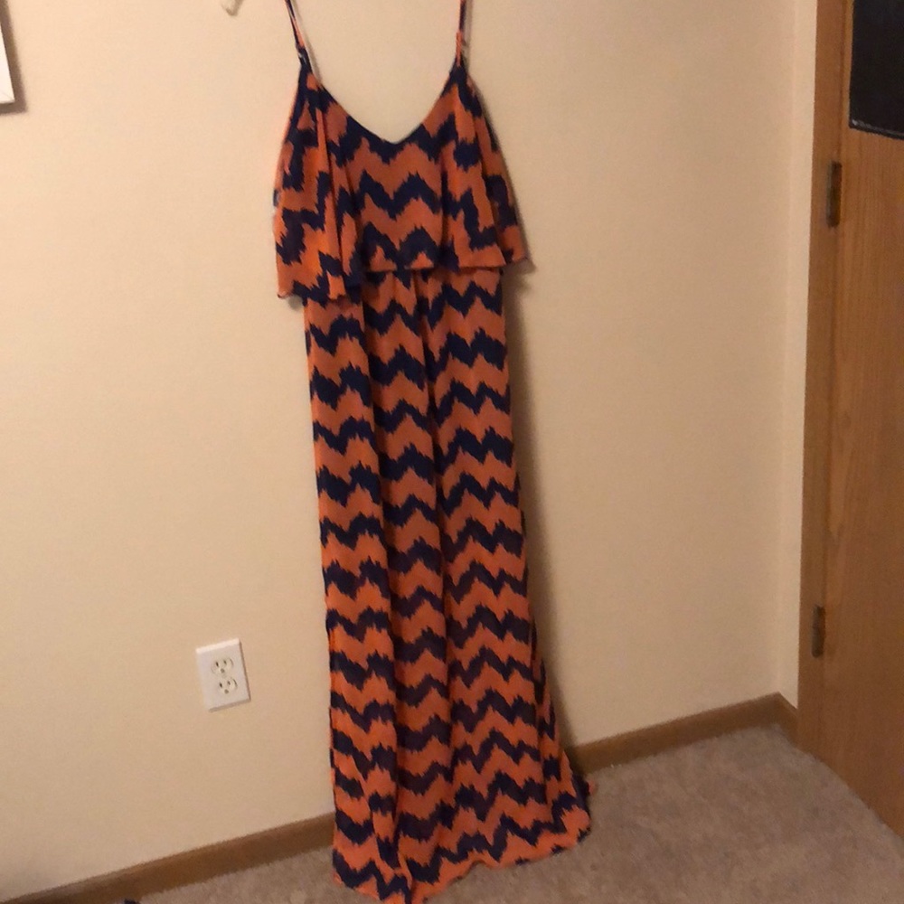 Spaghetti strap maxi dress
